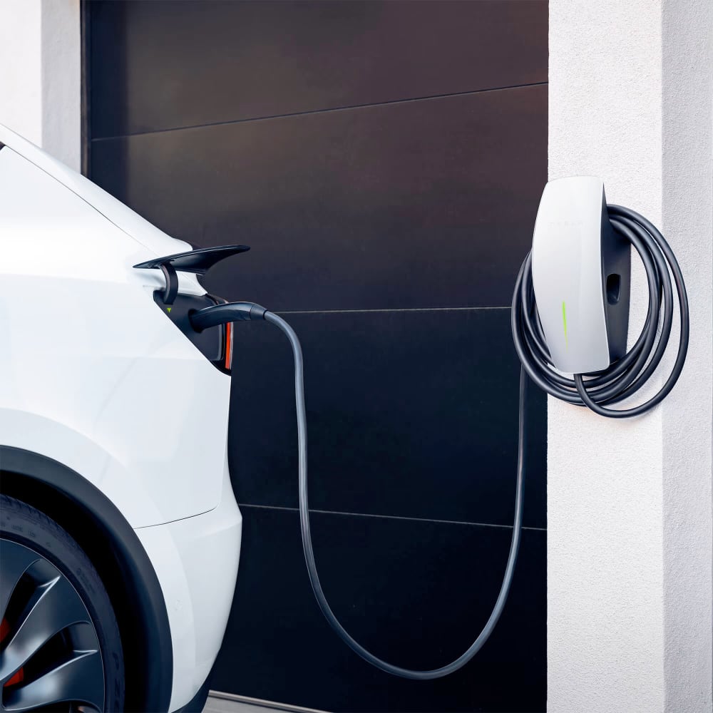 Tesla Wall Connector EV charger installation